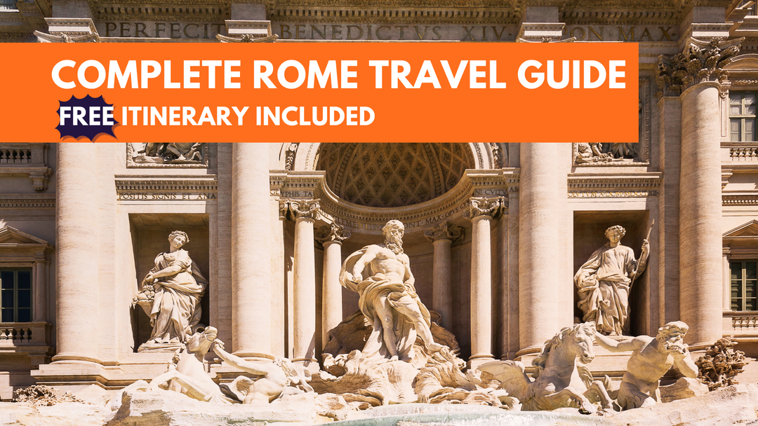 (FREE DOWNLOADABLE ITINERARY) Rome Italy Itinerary for Slow Travellers Who Want More Than Checklists