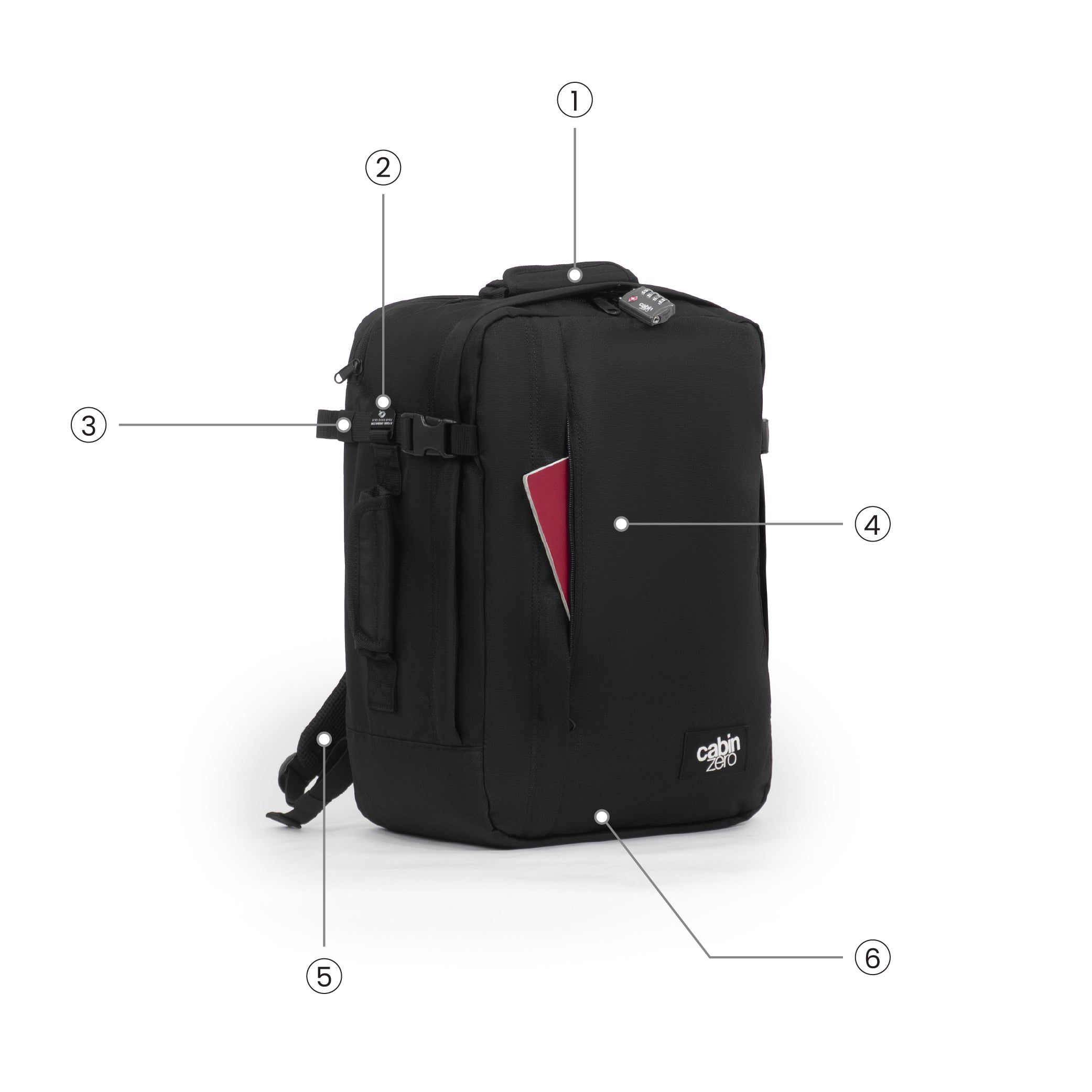 Cabin Zeroバックパック CLASSIC 36L Classic Tech Backpack 36L | CABINZERO